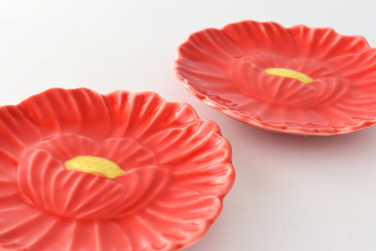 Small Plate Red Peony | Arita Ware