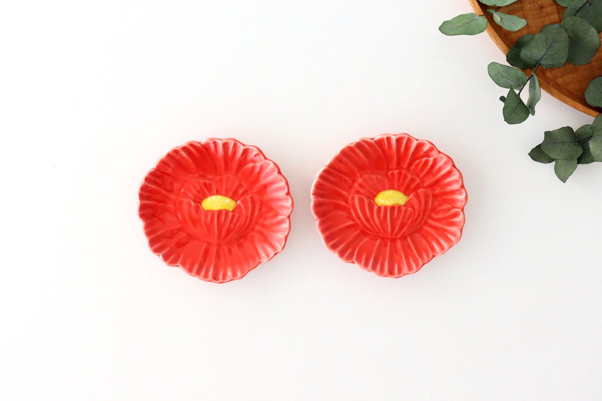 Small Plate Red Peony | Arita Ware