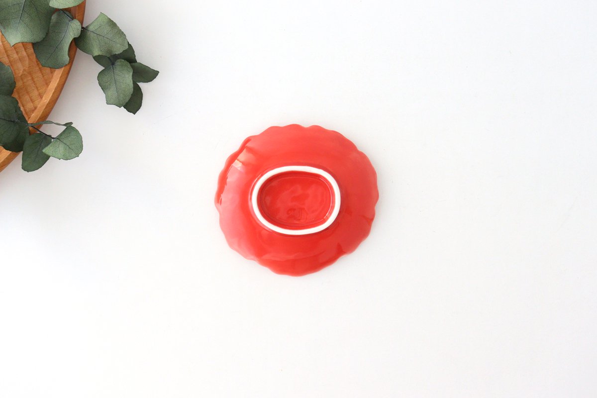 Small Plate Red Peony | Arita Ware