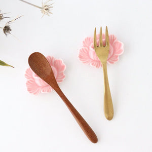 Chopstick Rest Pink Peony | Hashioki Arita Ware