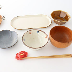 Chopstick Rest Red Peony | Hashioki Arita Ware