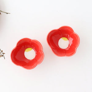 Small Bowl Red Camellia | Kobachi Arita Ware