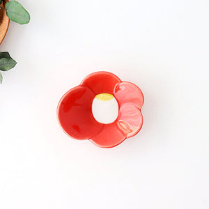 Small Plate Red Camellia | Arita Ware