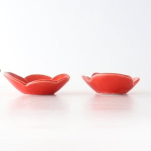 Small Plate Red Camellia | Arita Ware