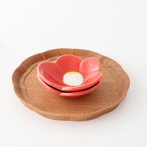 Small Plate Red Camellia | Arita Ware