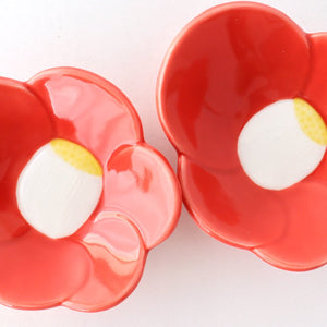 Small Plate Red Camellia | Arita Ware