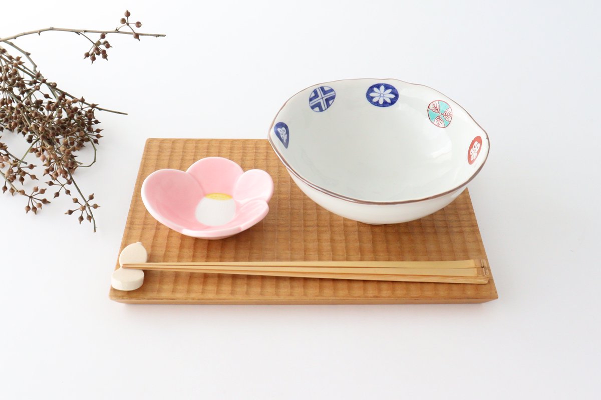 Small Plate Pink Camellia | Arita Ware