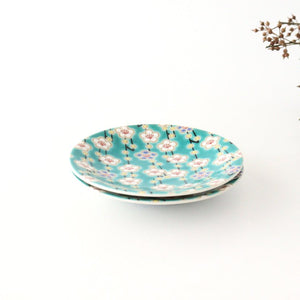 Seikou Kiln Lucky Small Plate Plum｜Kutani Ware