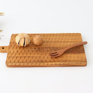 Cutting Board Square natural wood