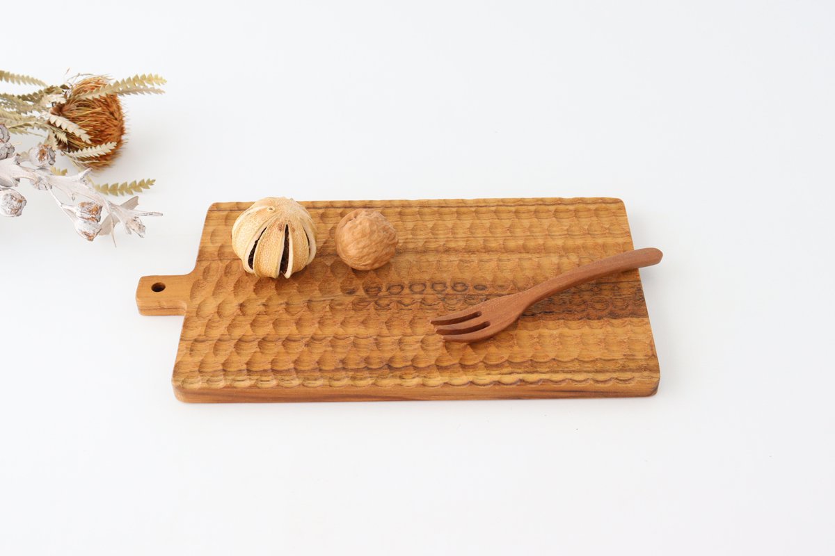 Cutting Board Square natural wood