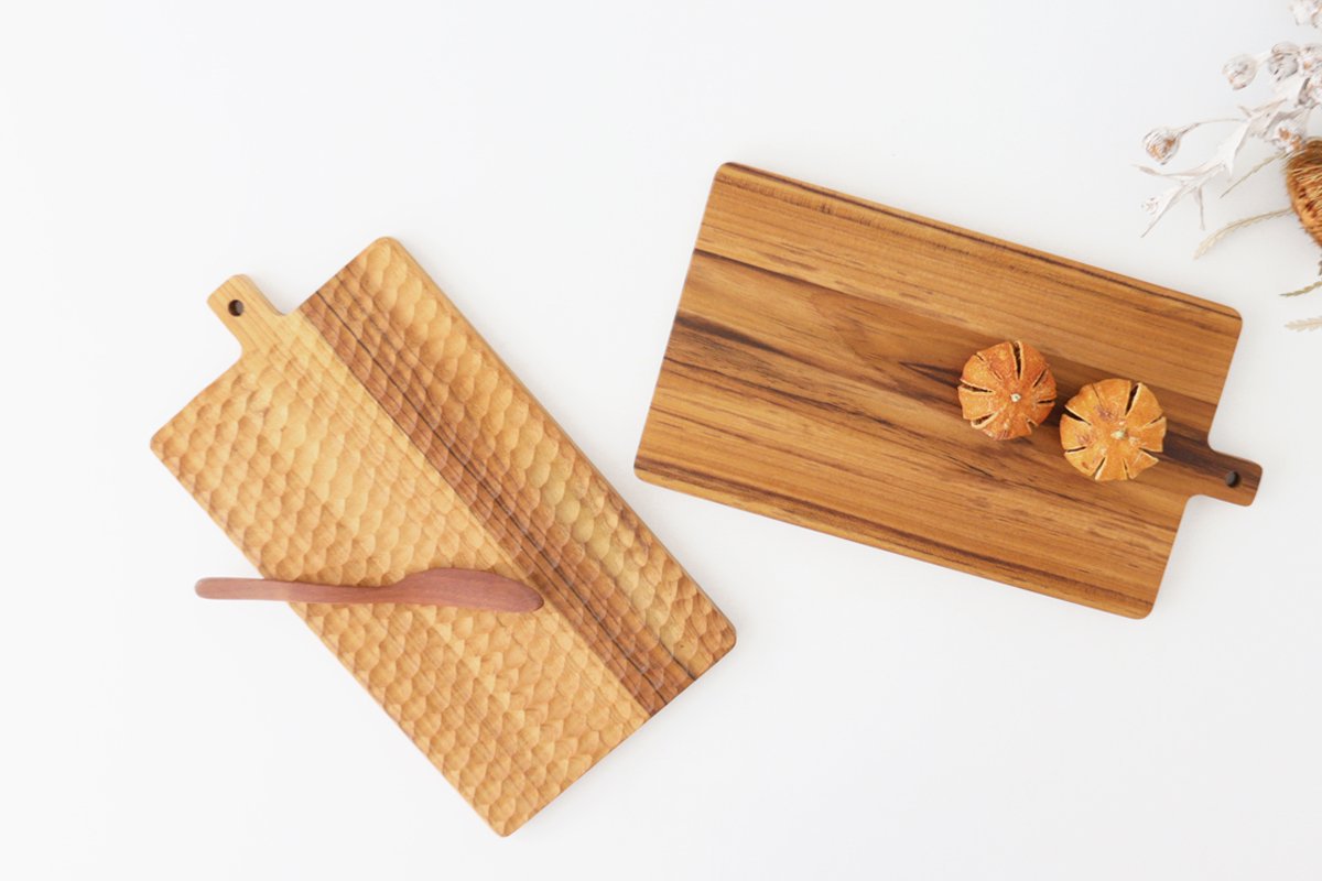 Cutting Board Square natural wood