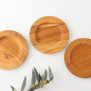 Rim Plate natural wood M