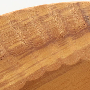 Rim Plate natural wood M