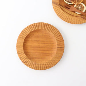 Rim Plate natural wood M