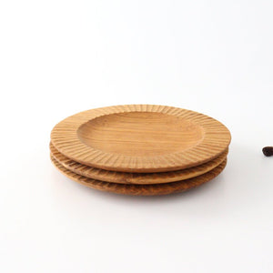 Rim Plate natural wood M