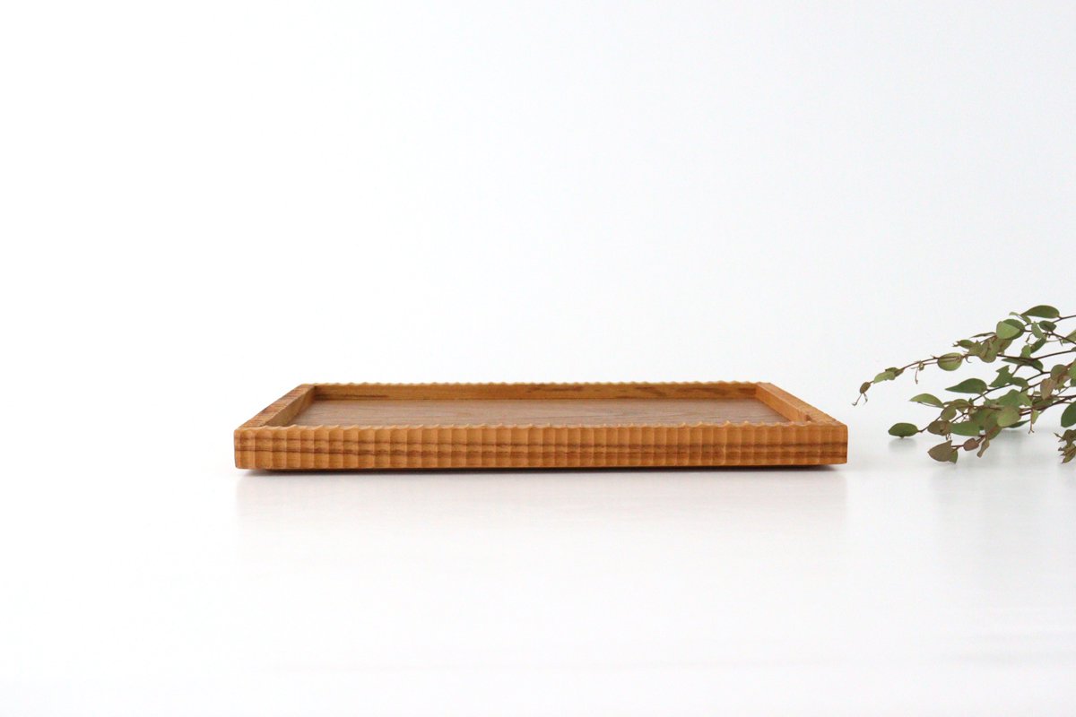 Stack Tray Obon M natural wood