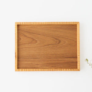 Stack Tray Obon M natural wood