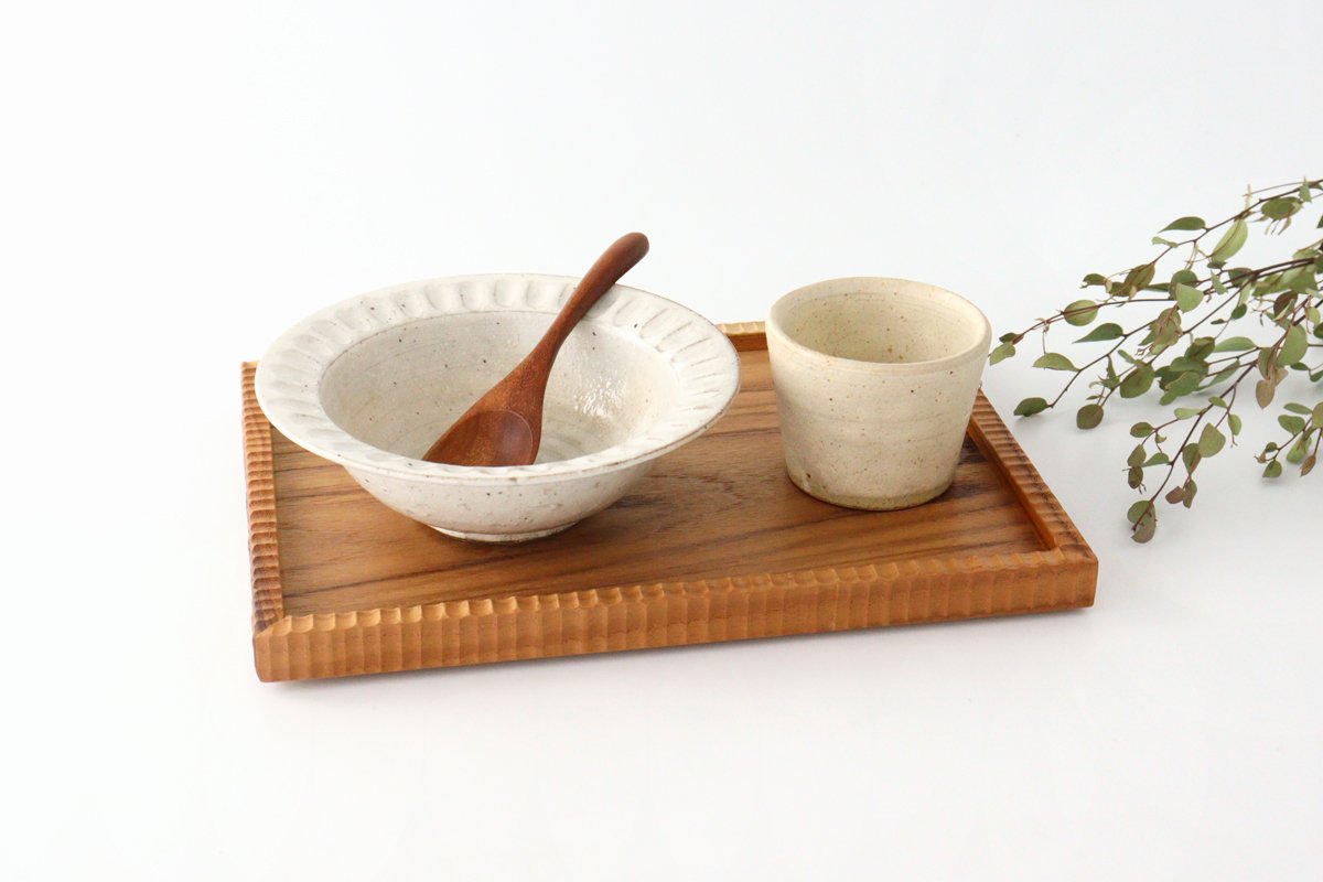 Stack Tray Obon M natural wood