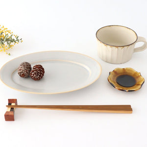 Chopstick Rest 1 Yosegi natural wood | Hashioki