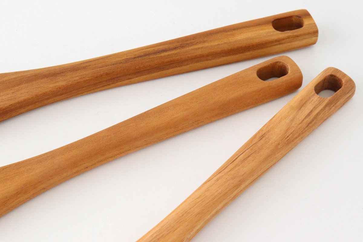 Spatula natural wood