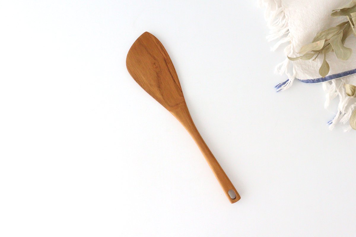 Spatula natural wood