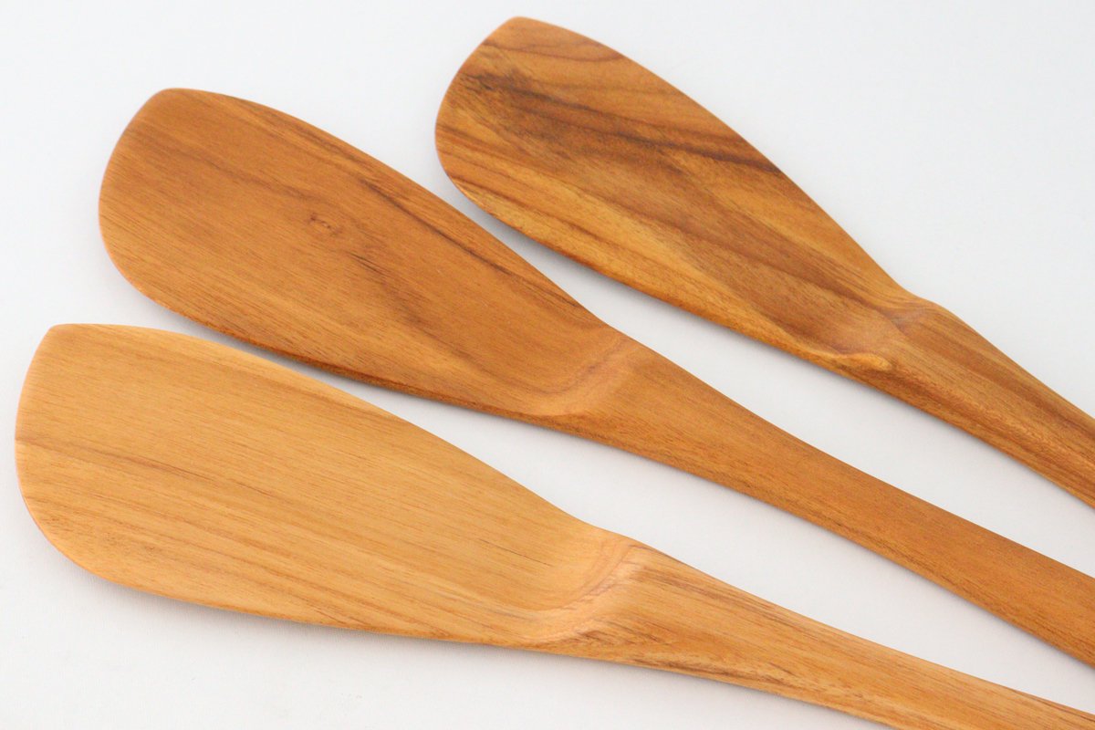 Spatula natural wood