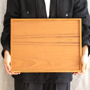 Stack Tray Obon XL natural wood