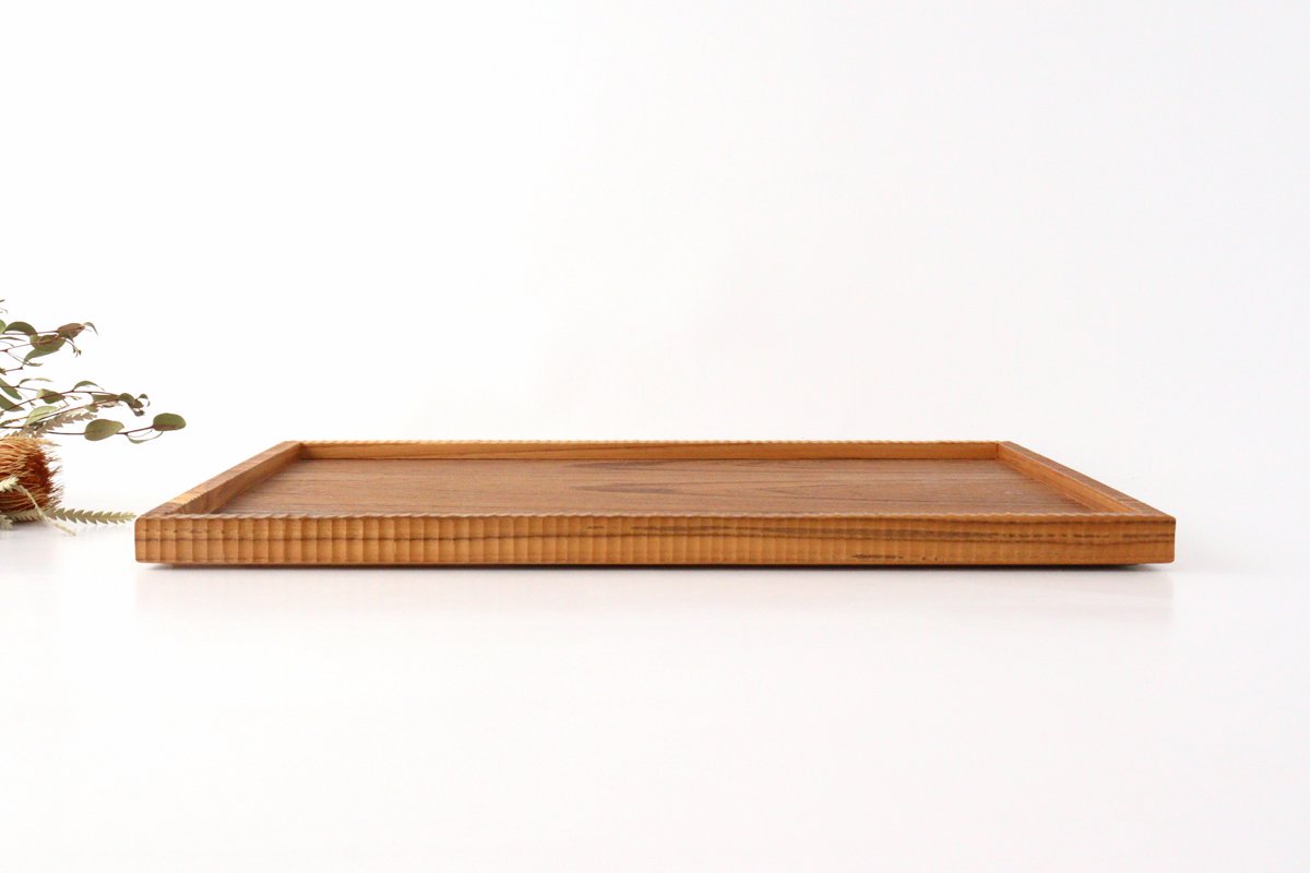 Stack Tray Obon XL natural wood