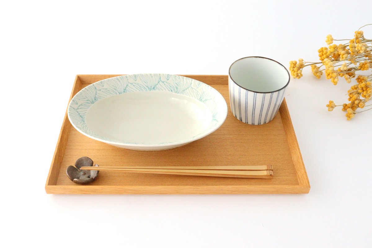 Oval Bowl Onion | Serving Bowl Hasami Ware