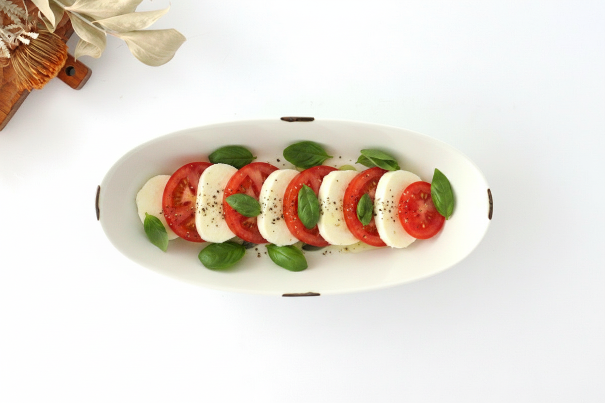 Oval Plate Olive Green | Hasami Ware