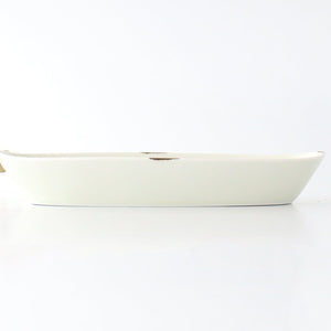 Oval Plate Olive Green | Hasami Ware