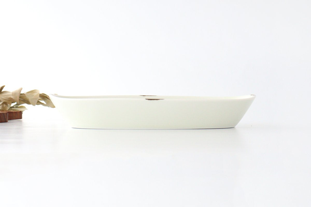 Oval Plate Olive Green | Hasami Ware