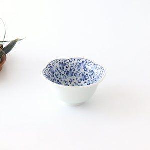 Flower-shaped Small Bowl Small Arabesque | Kobachi Hasami Ware