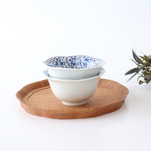 Flower-shaped Small Bowl Small Arabesque | Kobachi Hasami Ware