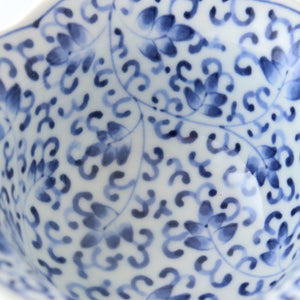 Flower-shaped Small Bowl Small Arabesque | Kobachi Hasami Ware