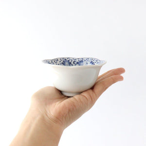 Flower-shaped Small Bowl Small Arabesque | Kobachi Hasami Ware