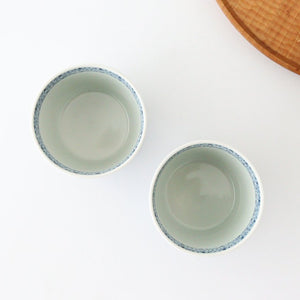 Soba Choko Octopus Arabesque Pattern  | Free Cup Hasami Ware