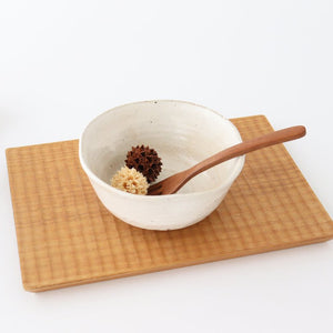 Round Deep Bowl Kohiki | Kobchi Mino Ware