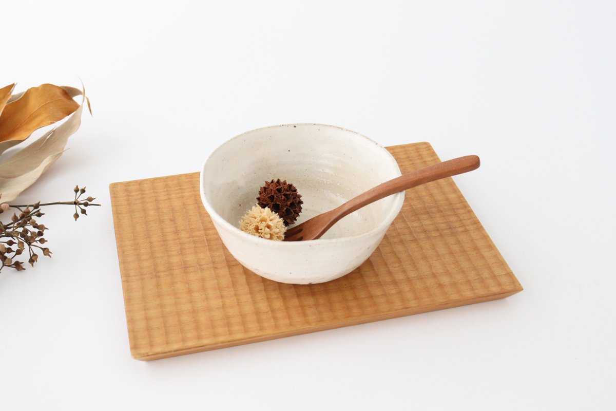 Round Deep Bowl Kohiki | Kobchi Mino Ware