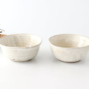 Round Deep Bowl Kohiki | Kobchi Mino Ware