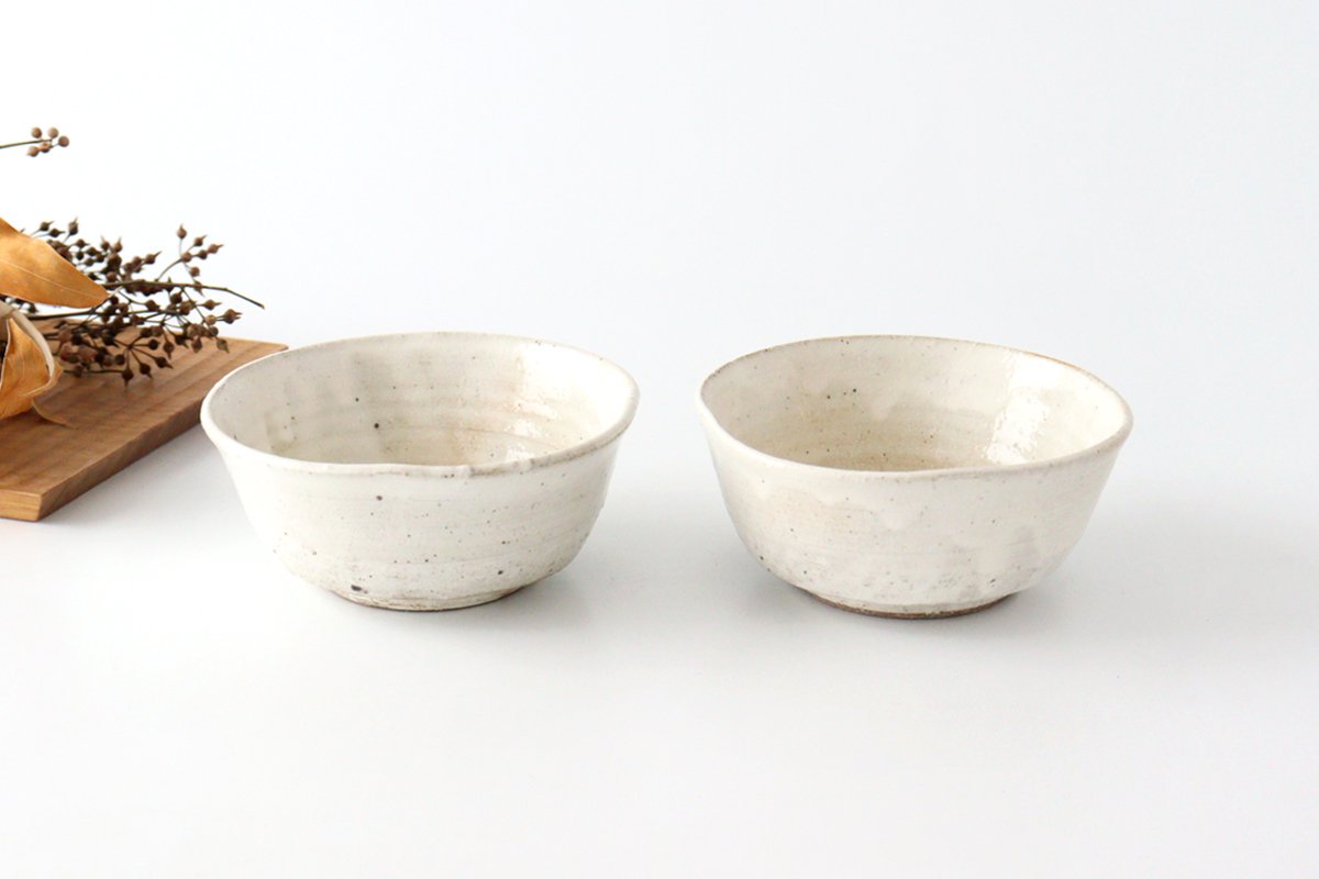 Round Deep Bowl Kohiki | Kobchi Mino Ware