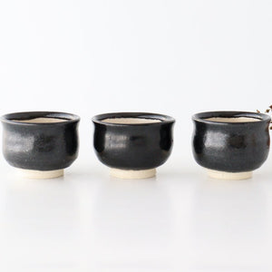 Japamese Cup Black Tenmoku | Yunomi Iga Ware