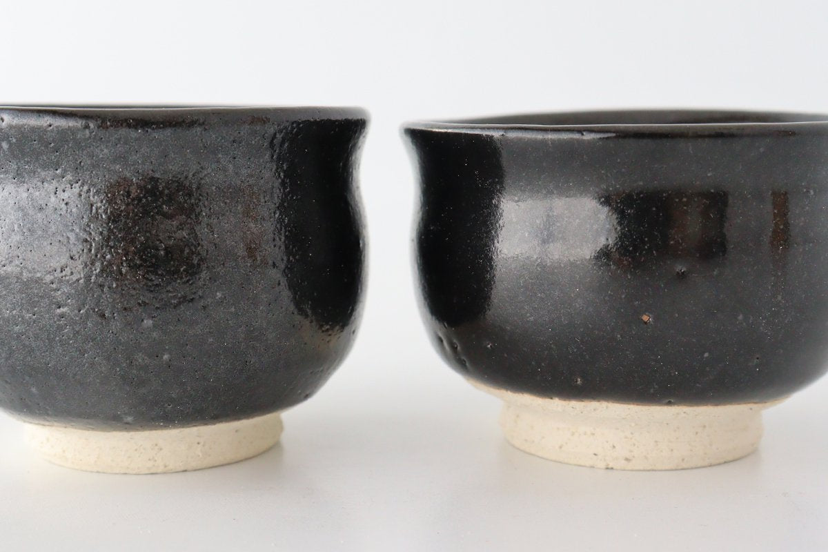 Japamese Cup Black Tenmoku | Yunomi Iga Ware