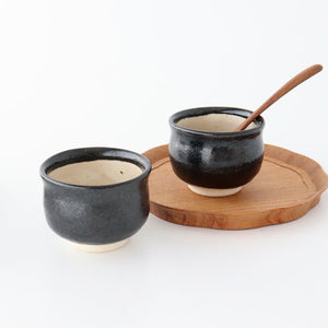 Japamese Cup Black Tenmoku | Yunomi Iga Ware