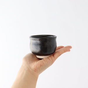 Japamese Cup Black Tenmoku | Yunomi Iga Ware