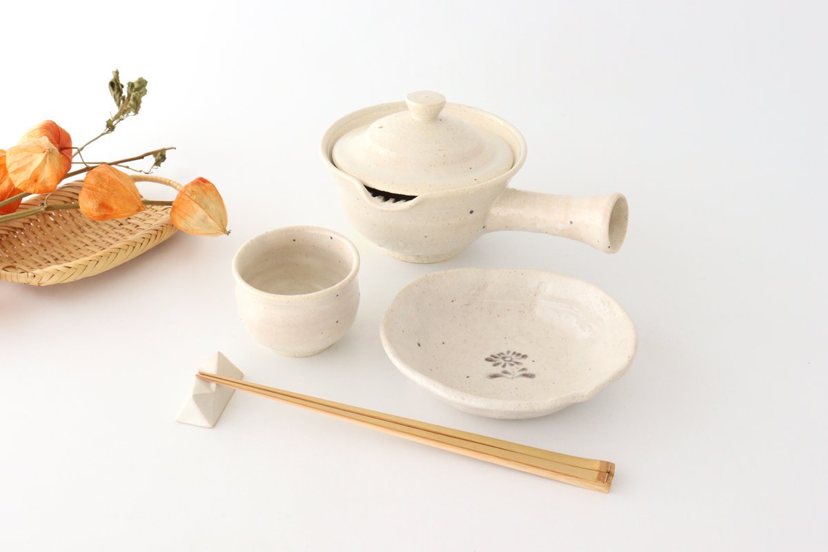 Japamese Cup White Kohiki | Yunomi Iga Ware