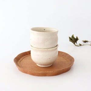 Japamese Cup White Kohiki | Yunomi Iga Ware