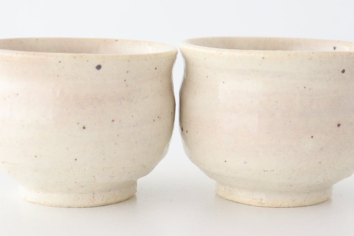 Japamese Cup White Kohiki | Yunomi Iga Ware