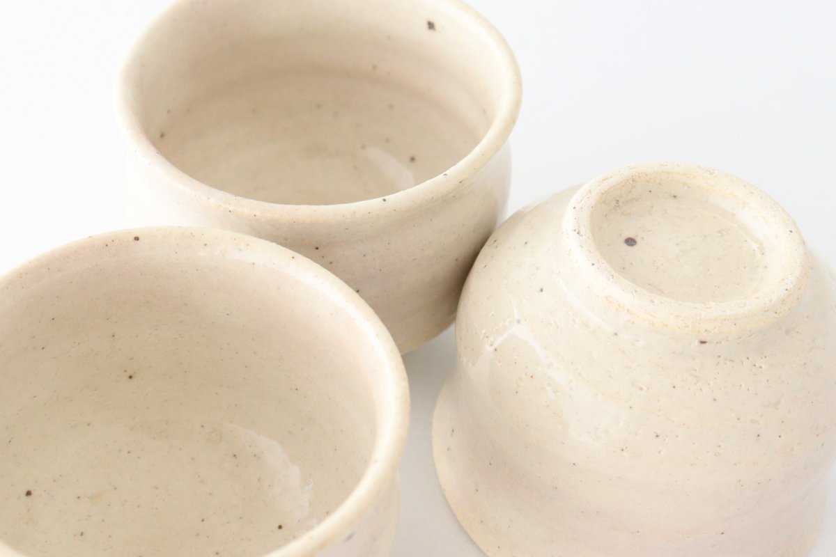 Japamese Cup White Kohiki | Yunomi Iga Ware