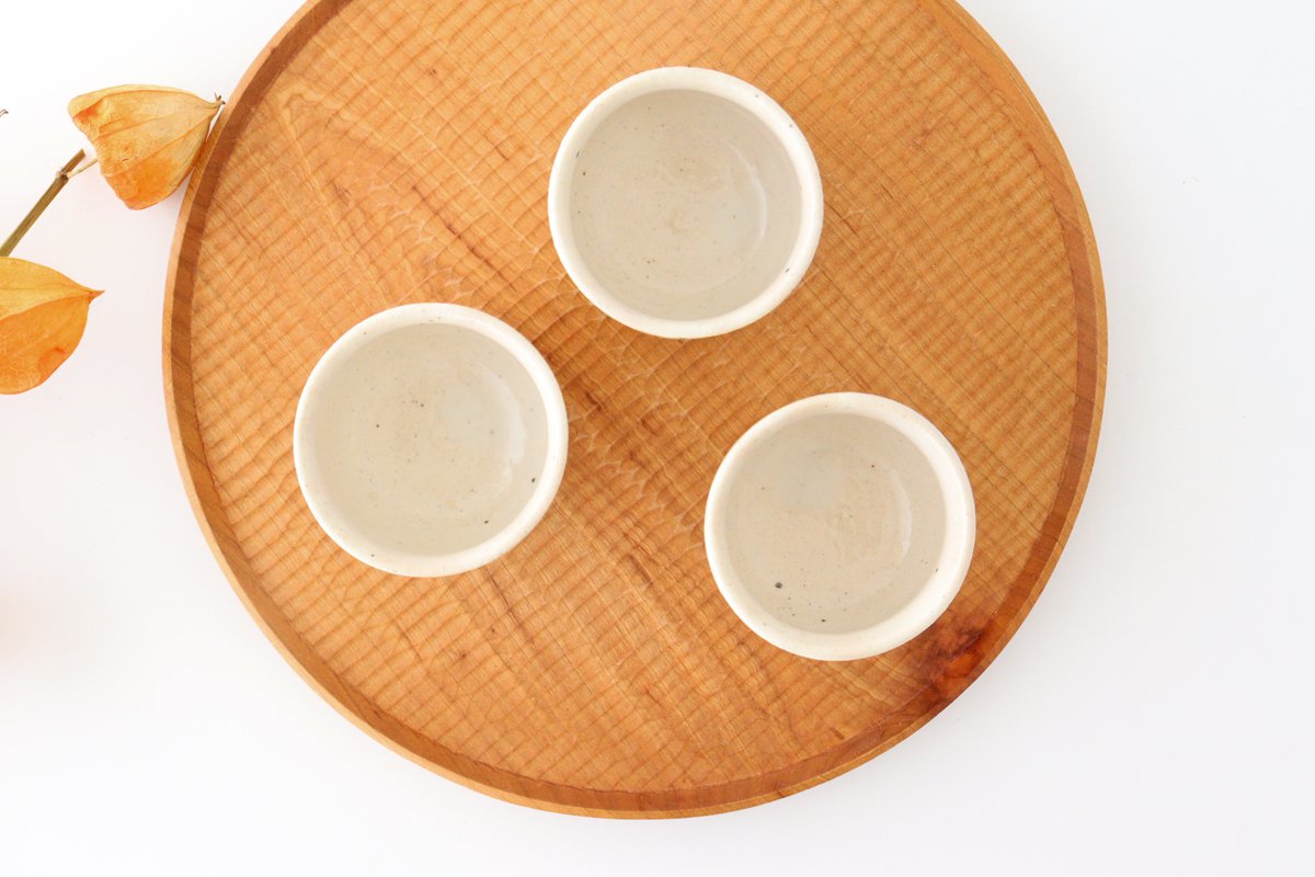 Japamese Cup White Kohiki | Yunomi Iga Ware